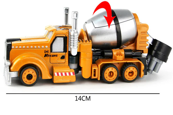 5 In 1 Robot Truck Transformer Toy - Image 8