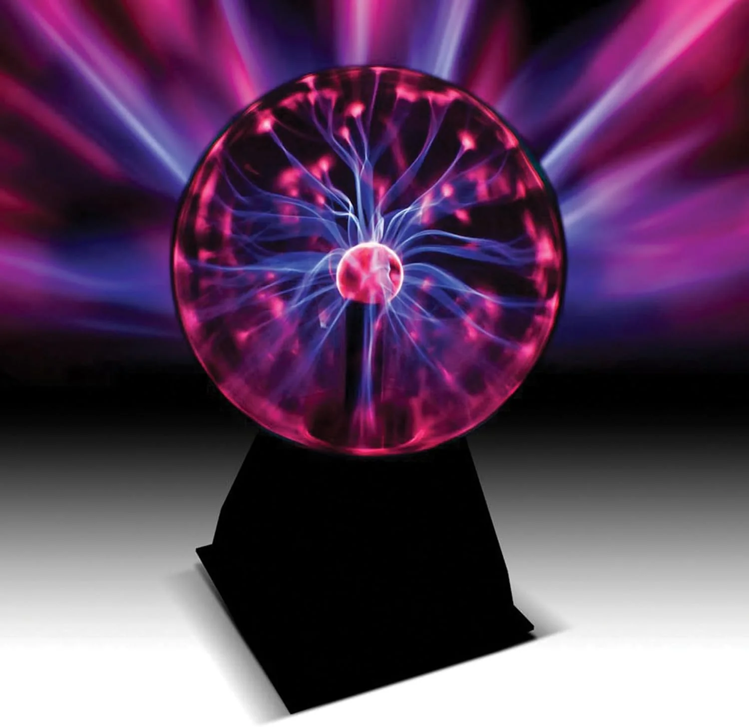 Magical Plasma Ball Night Light Lamp 5-Inch Touch Decor Globe - Image 2