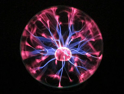 Magical Plasma Ball Night Light Lamp 5-Inch Touch Decor Globe - Image 6