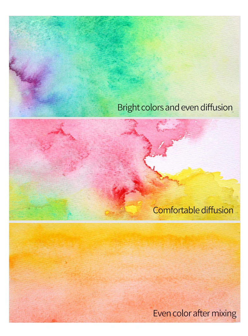 50 Colours Solid Watercolor Paint Palette Brush Set Drawing Portable Art Painting Supplies Kit - Image 15