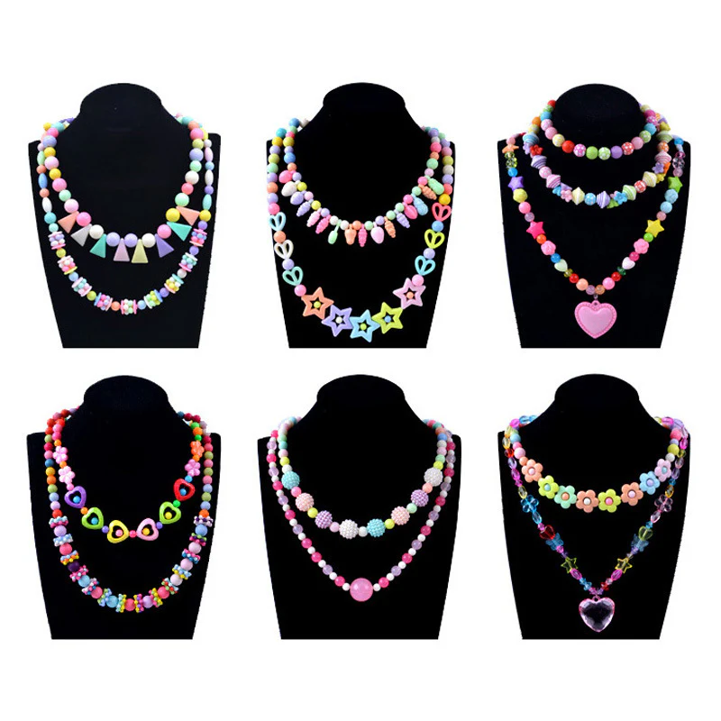 550 x DIY Creative Beads Charms Jewellery Making Arts Crafts Kit Supplies for Bracelets Necklaces - Image 9