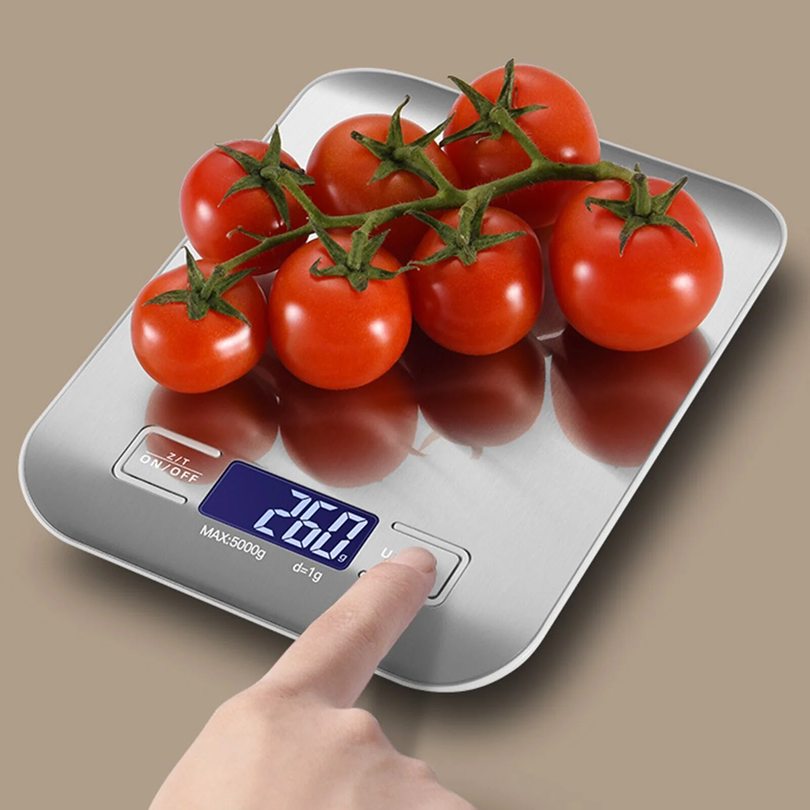 5kg Digital Precision Kitchen Postal Platform Scale Stainless Steel - Image 4