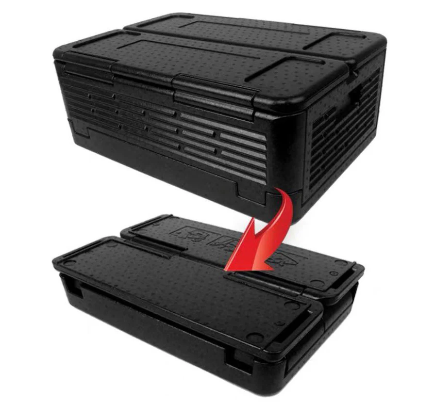 60 Cans Chill Chest Cooler Collapsible Portable Outdoor Thermos Insulated Waterproof Cool Storage Box - Image 10