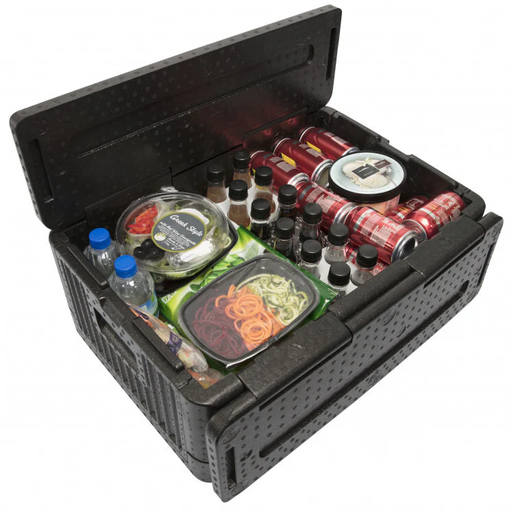 60 Cans Chill Chest Cooler Collapsible Portable Outdoor Thermos Insulated Waterproof Cool Storage Box - Image 12