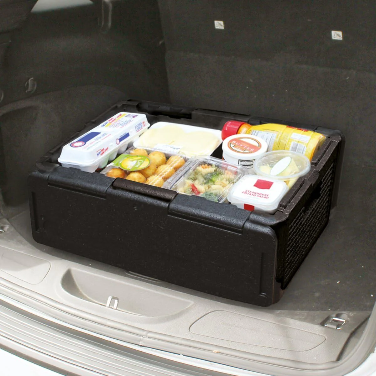 60 Cans Chill Chest Cooler Collapsible Portable Outdoor Thermos Insulated Waterproof Cool Storage Box - Image 9