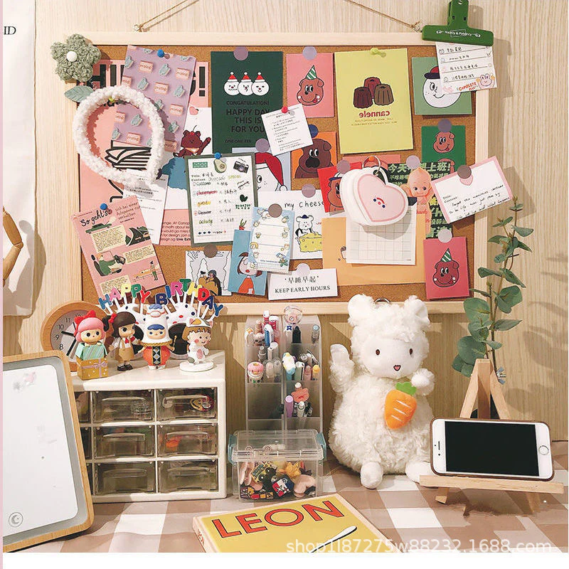 60cm Pinboard Message Bulletin Notice Memo Board Corkboard (40 x 60cm) - Image 10