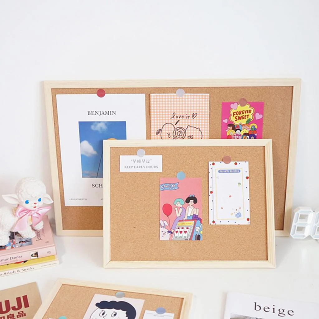 60cm Pinboard Message Bulletin Notice Memo Board Corkboard (40 x 60cm) - Image 11