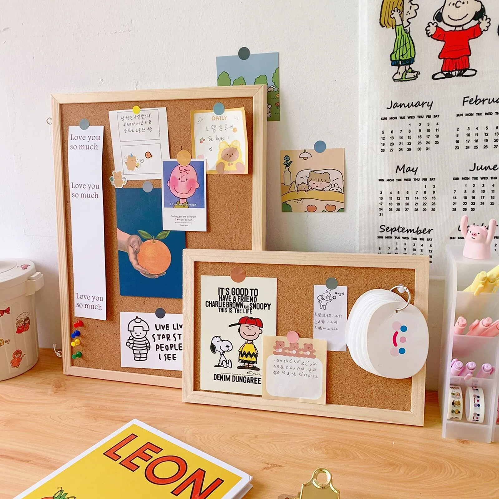 60cm Pinboard Message Bulletin Notice Memo Board Corkboard (40 x 60cm) - Image 12
