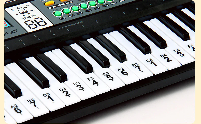 61 Keys Deluxe Electronic Musical Keyboard Toy Piano - Image 11