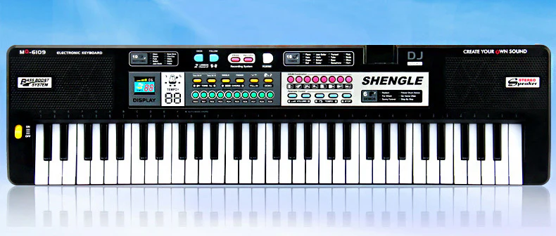 61 Keys Deluxe Electronic Musical Keyboard Toy Piano - Image 8