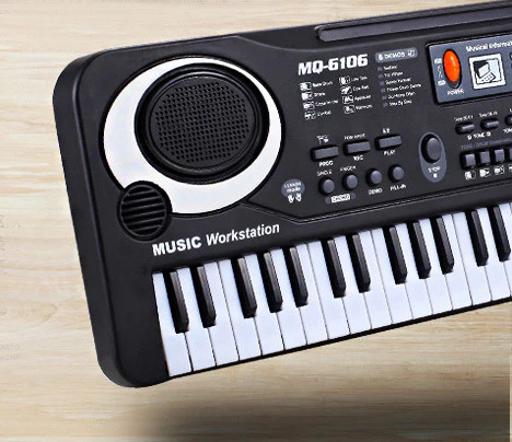 61 Keys Mini Electronic Musical Keyboard Toy Piano - Image 6