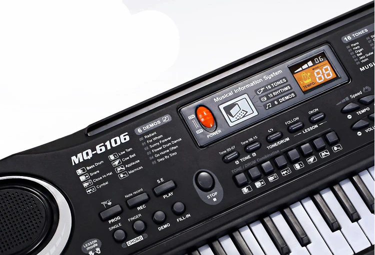 61 Keys Mini Electronic Musical Keyboard Toy Piano - Image 7