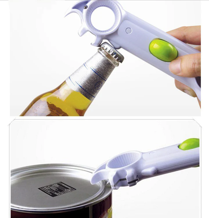 7 In 1 Kitchen Tool Can Jar Bottle Tin Opener - Image 6