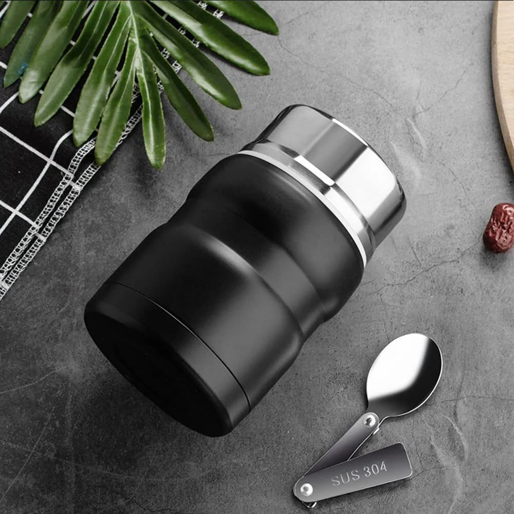 750mL Stainless Steel Vacuum Thermos Insulated Food Jar Lunch Box - Image 8