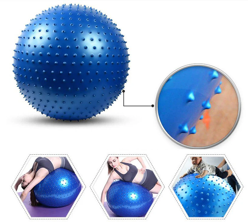 75cm Large Professional Gym Yoga Massage Exercise Ball - Image 6