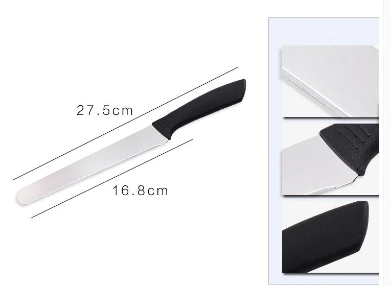 8-Piece Chef's Stainless Steel Knife Wooden Block Set - Image 10