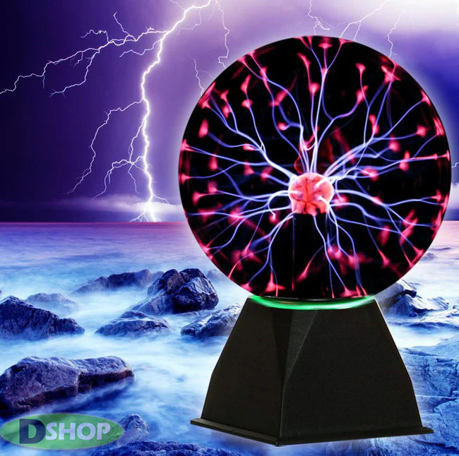 Large 8-inch Magical Plasma Ball Night Light Lamp Decor Globe - Image 14