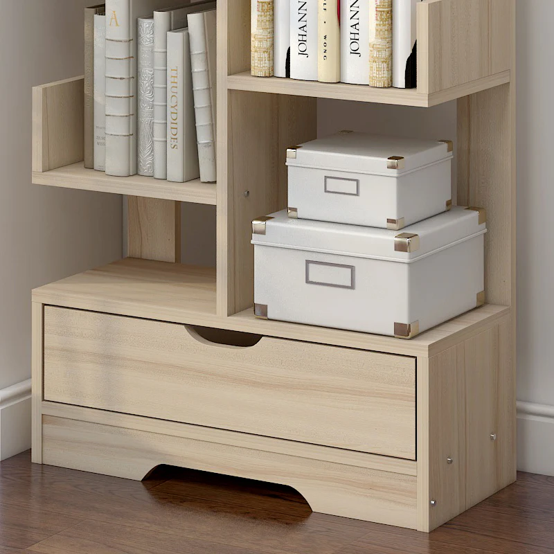 8-Tier 11-Shelf Display Storage Utility Book Shelf Bookcase Shelving (White Oak) - Image 6
