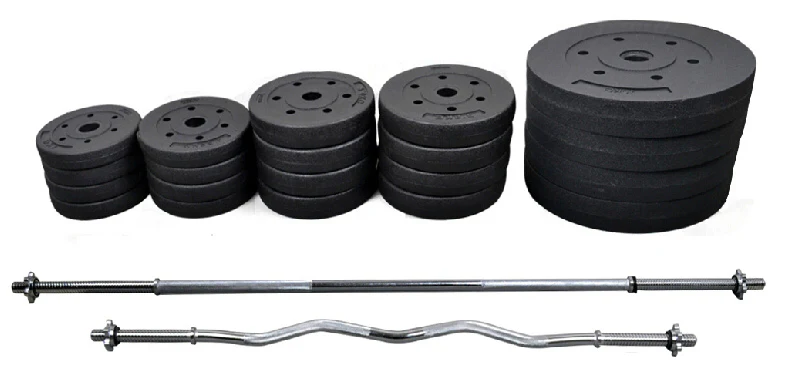 8 x 2.5kg Barbell Weight Plates Set 20kg Weights - Image 3