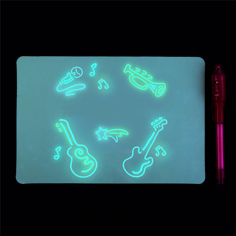 A4 Light Up Drawing Board Magic Pad Educational Toy - Image 12