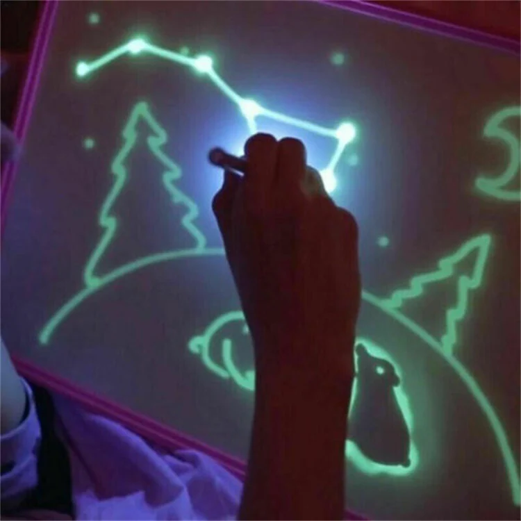 A4 Light Up Drawing Board Magic Pad Educational Toy - Image 8