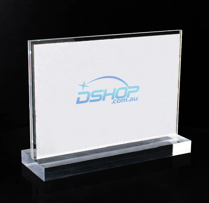 A5 Clear Acrylic Horizonal Display Sign Holder - Image 9