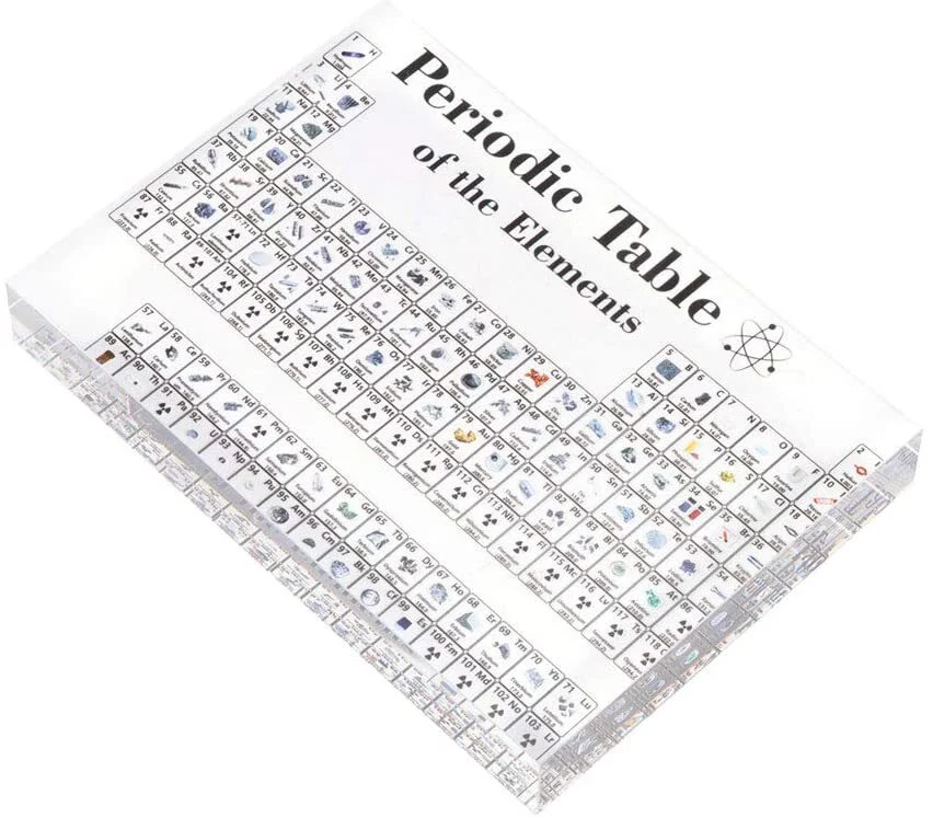 Acrylic Chemical Periodic Table of Elements Display Block - Image 17