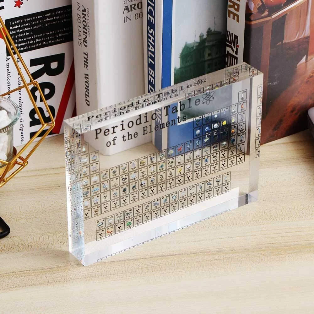 Acrylic Chemical Periodic Table of Elements Display Block - Image 2
