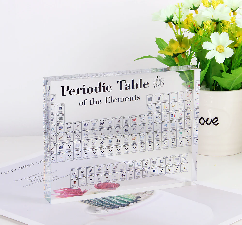 Acrylic Chemical Periodic Table of Elements Display Block - Image 6