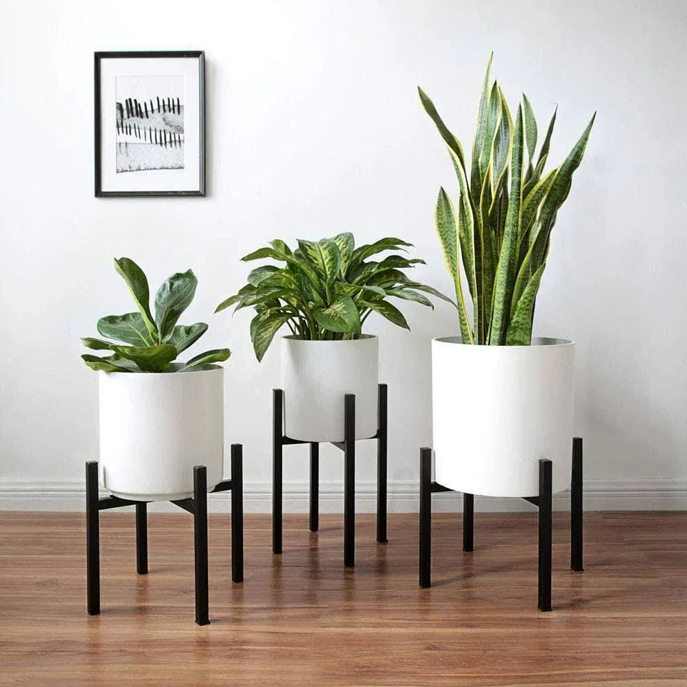 Adjustable Metal Plant Stand Display Rack Large Flower Pot Holder - Image 15