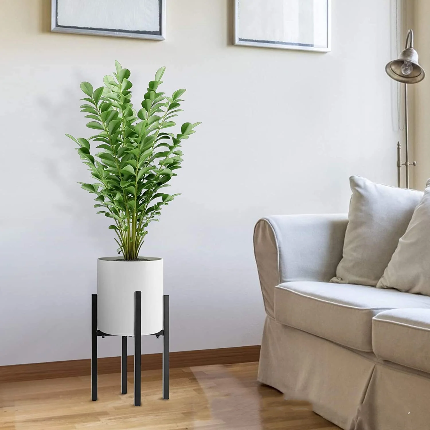 Adjustable Metal Plant Stand Display Rack Large Flower Pot Holder - Image 3