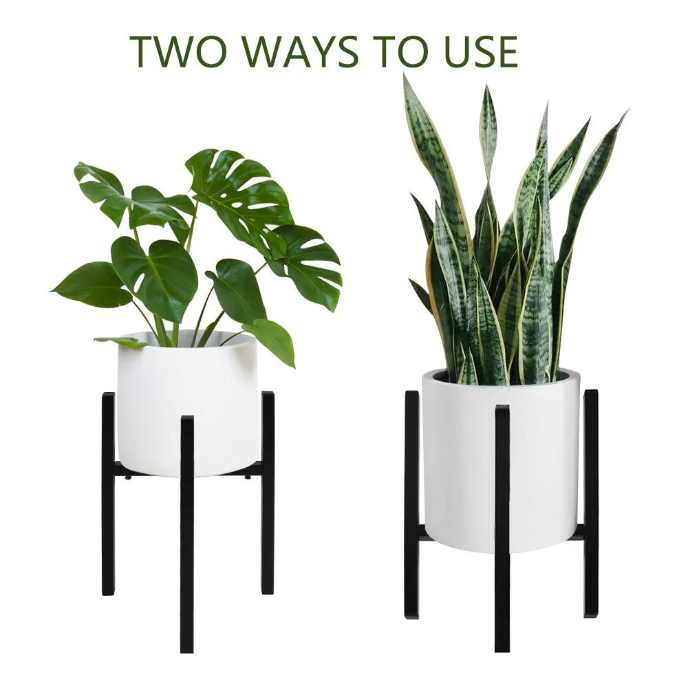 Adjustable Metal Plant Stand Display Rack Large Flower Pot Holder - Image 5