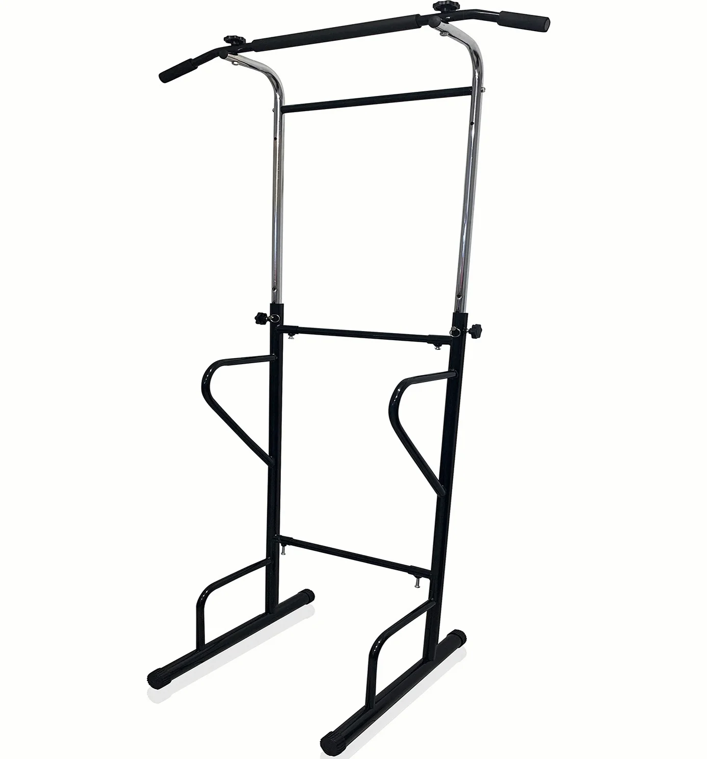 Adjustable Power Tower Dip Bar Pull Up Stand Fitness Station - Image 10