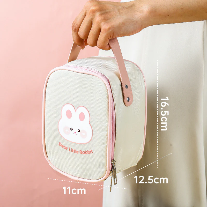 Adorable Kids Insulated Lunch Bag & Stainless Steel Thermos Food Container Set - Image 5