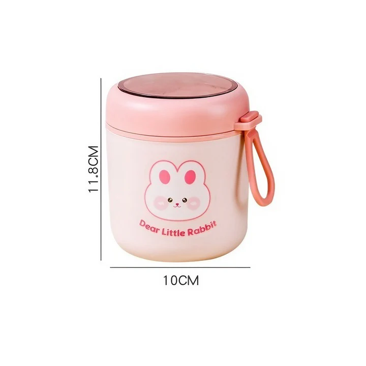 Adorable Kids Insulated Lunch Bag & Stainless Steel Thermos Food Container Set - Image 6