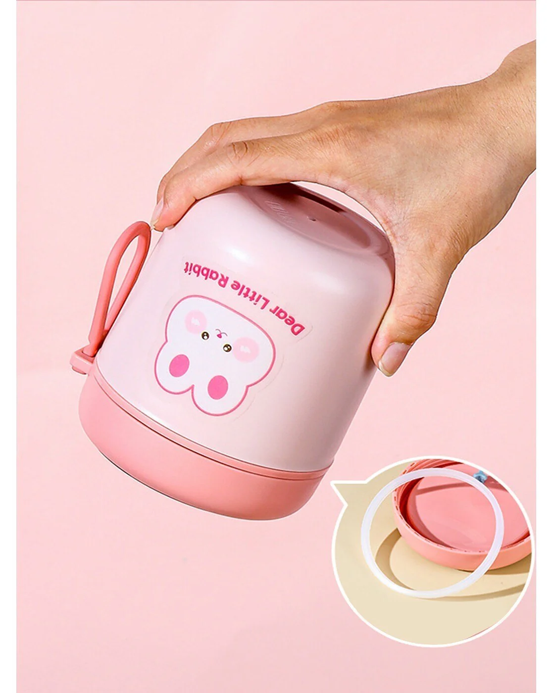 Adorable Kids Insulated Lunch Bag & Stainless Steel Thermos Food Container Set - Image 7