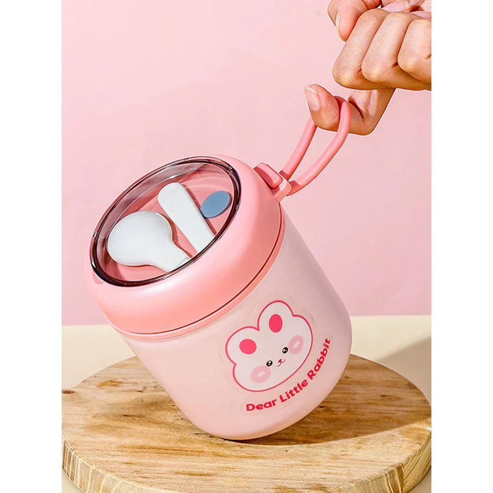Adorable Kids Insulated Lunch Bag & Stainless Steel Thermos Food Container Set - Image 8