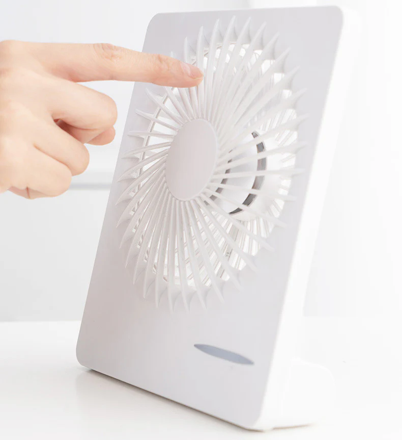 Advanced Desktop Cooling Fan USB Rechargeable Mini Portable Cooler - Image 10