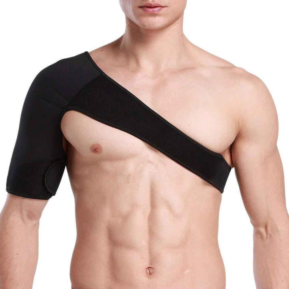 Advanced Self-heating Magnetic Neoprene Shoulder Support Brace Compression Strap - Image 3
