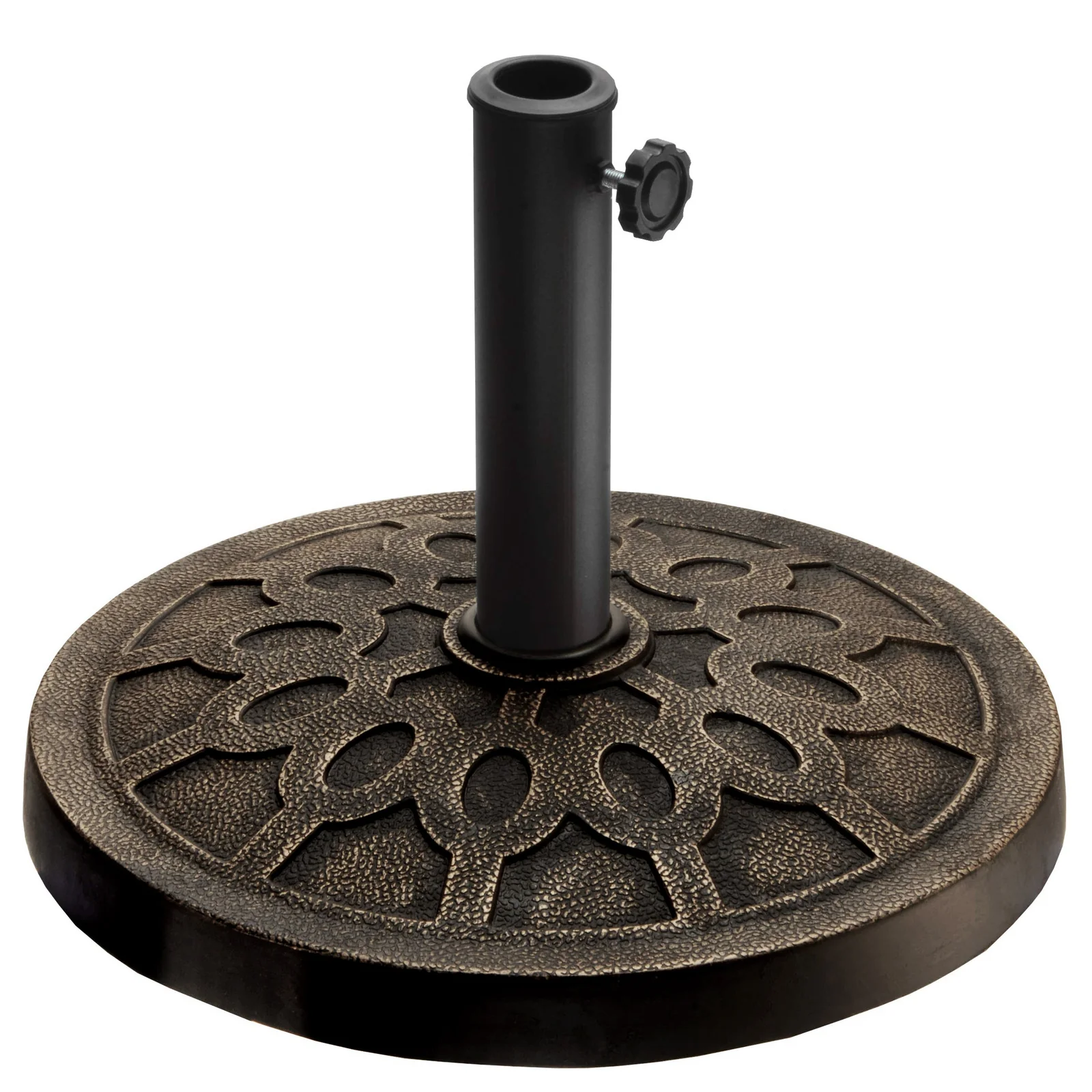Alfresco Stylish Solid Iron Heavy Duty Outdoor Patio Umbrella Base Stand - Image 6