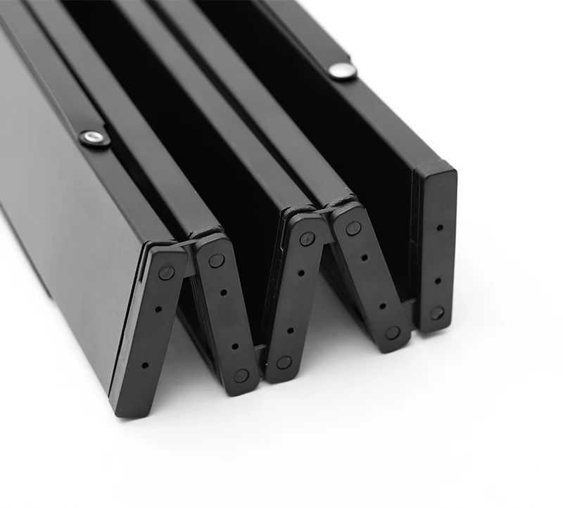 Aluminum Portable Foldable Outdoor Camp Table (Black) - Image 7