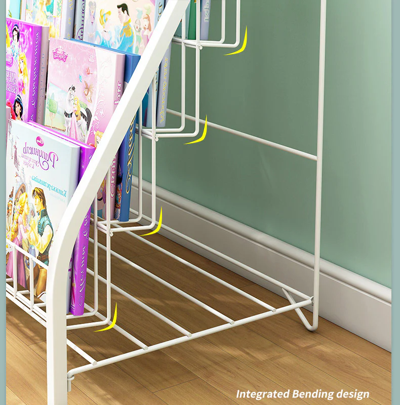 Amaze 5-Tier Bookcase Storage Shelf Magazine Rack - Image 6