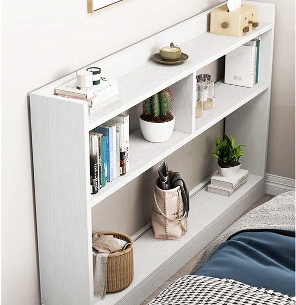 Ambassador Console Table Tall Narrow Bedside Table (White) - Image 2