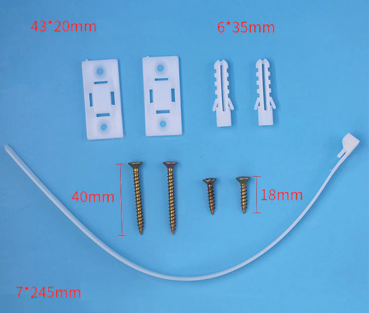 Anti-tip Furniture Safety Straps Wall Secure Anchors Baby Proofing Kit - Image 10