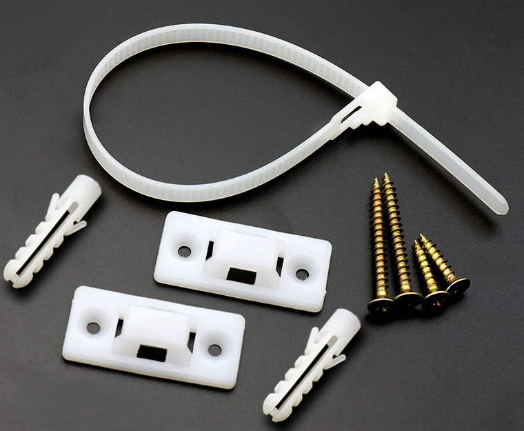 Anti-tip Furniture Safety Straps Wall Secure Anchors Baby Proofing Kit - Image 5