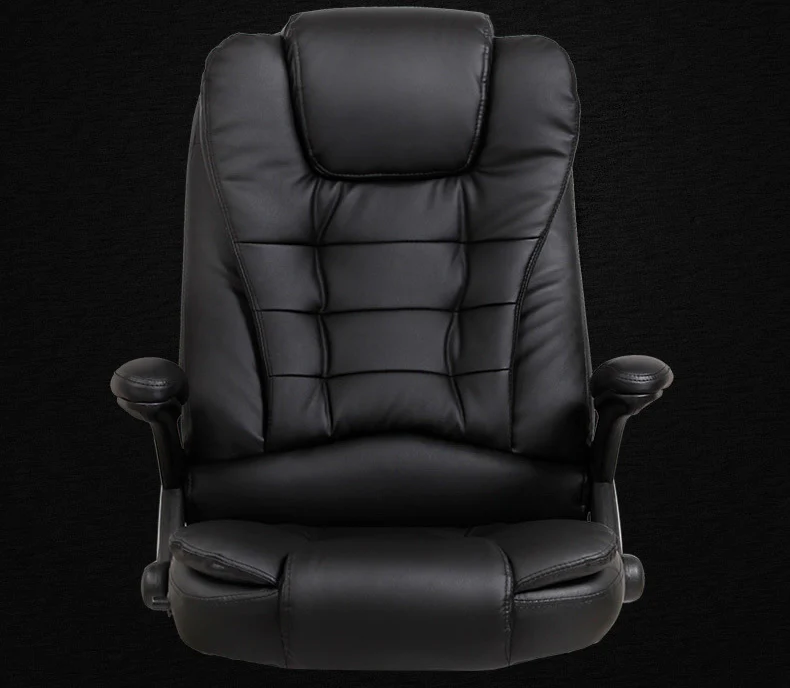 Apex Executive Reclining Office Chair with Foot Rest (White/Cream) - Image 14
