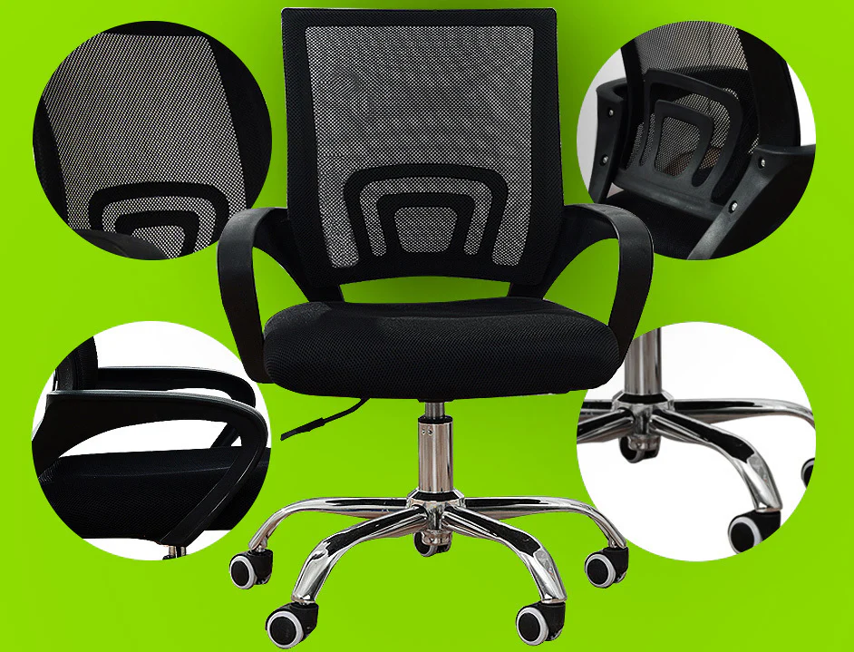 Ascend Ergonomic Office Chair (Black) - Image 9