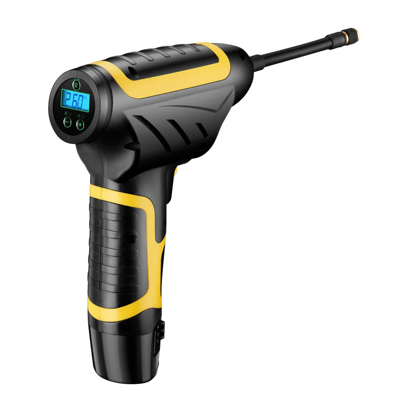 Automatic Air Compressor Handheld Tyre Pump with Cable - Image 10
