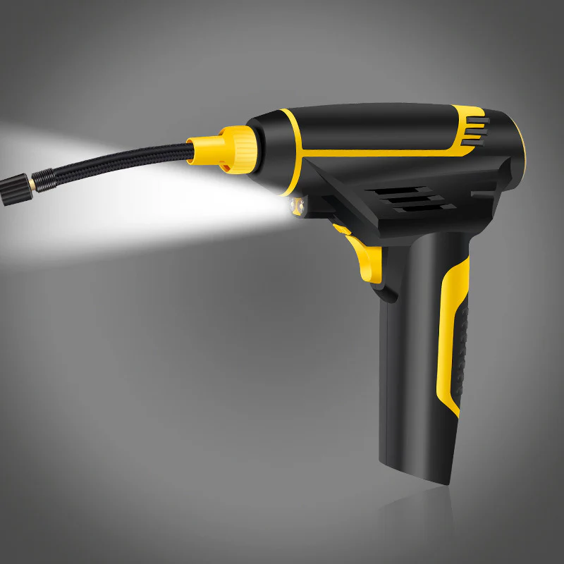 Automatic Air Compressor Handheld Tyre Pump with Cable - Image 4
