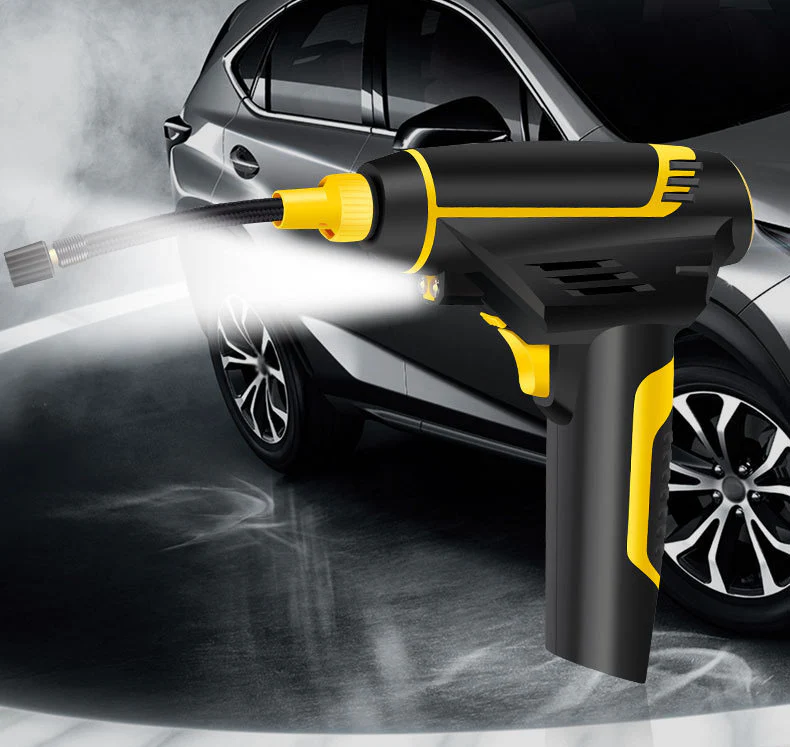 Automatic Air Compressor Handheld Tyre Pump with Cable - Image 8